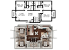 3 Bed 2 Bath Floor Plan 3 Bed 2 Bath Floor Plan at Crosswinds Apartments, Wilmington